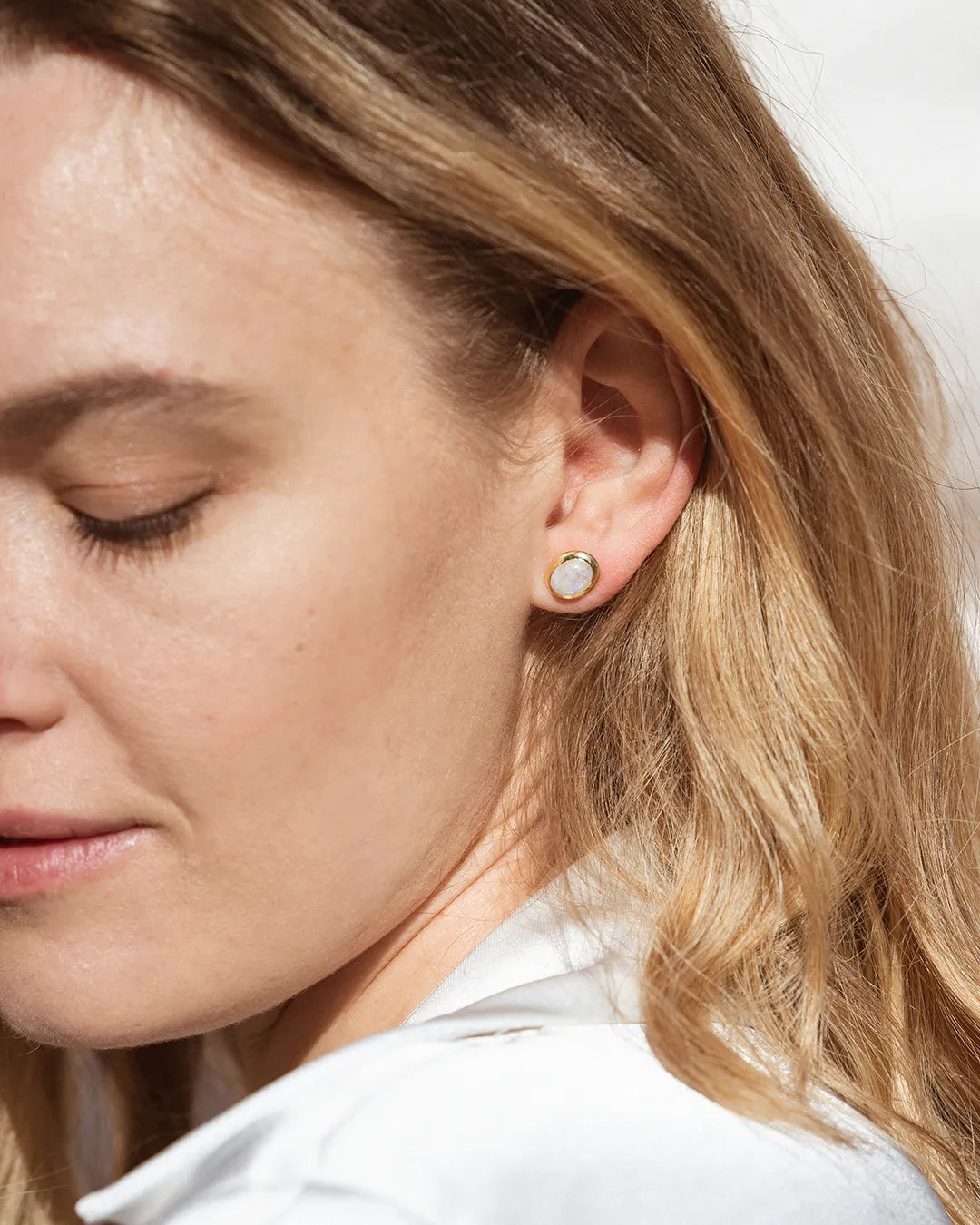 Kau Moonstone Earrings