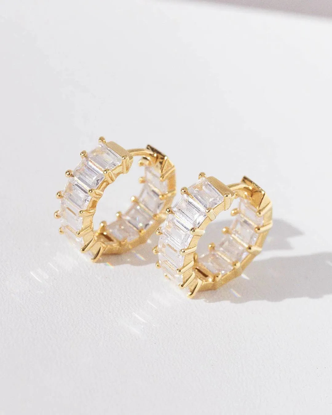 Light Baguette Hoops