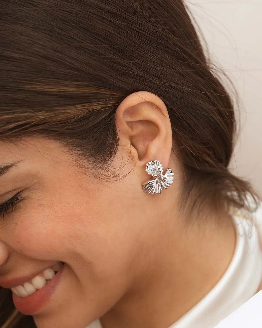 Pendientes Plateados Galé