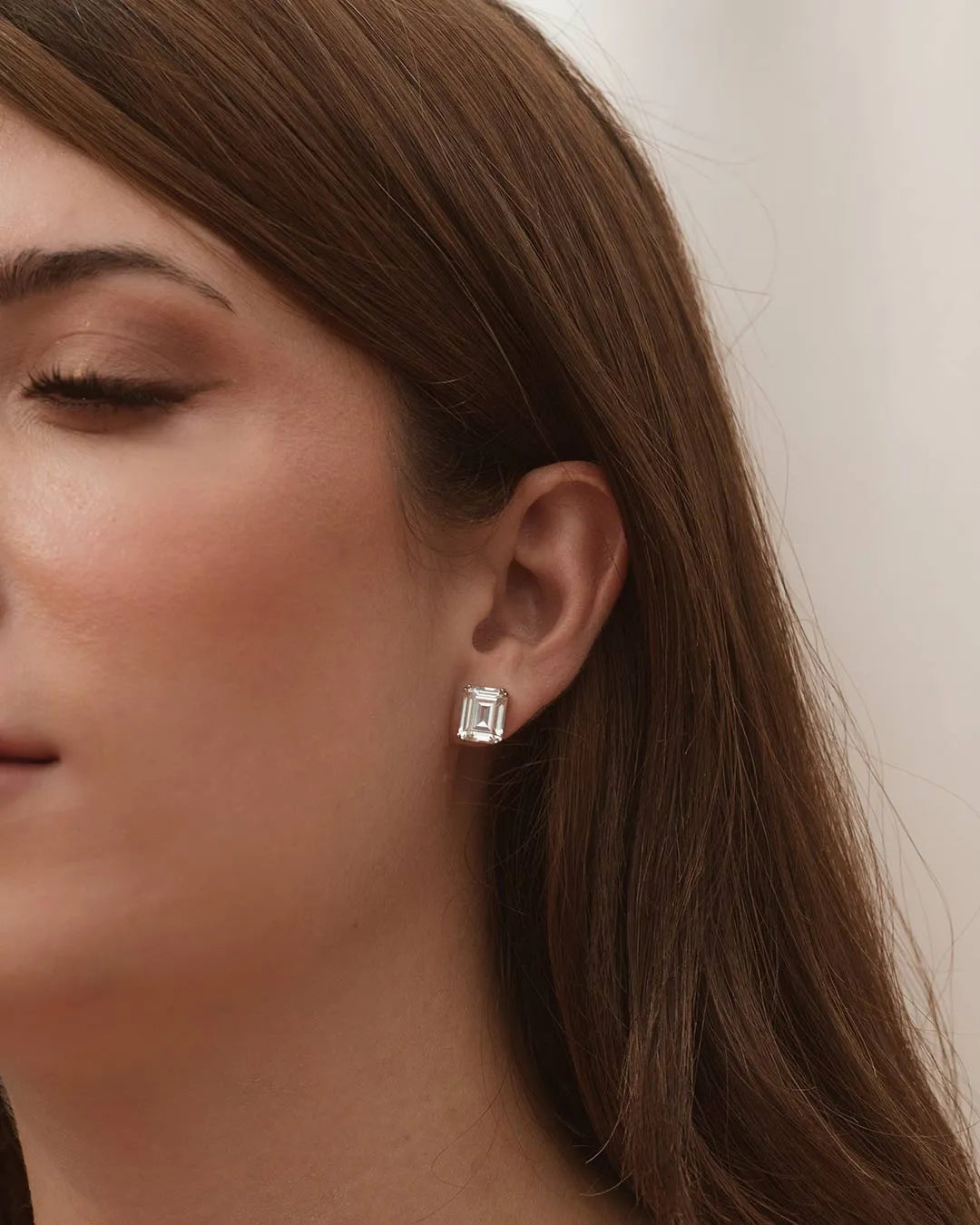 Lucia Zirconia Silver Earrings