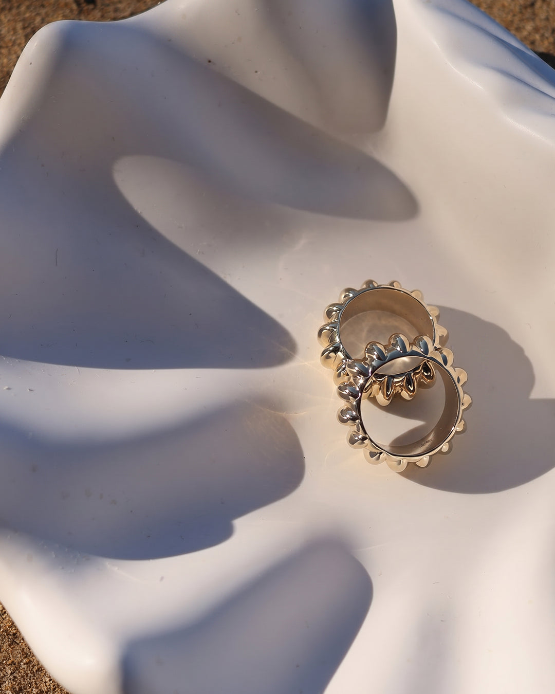 Anillo Plateado Marina