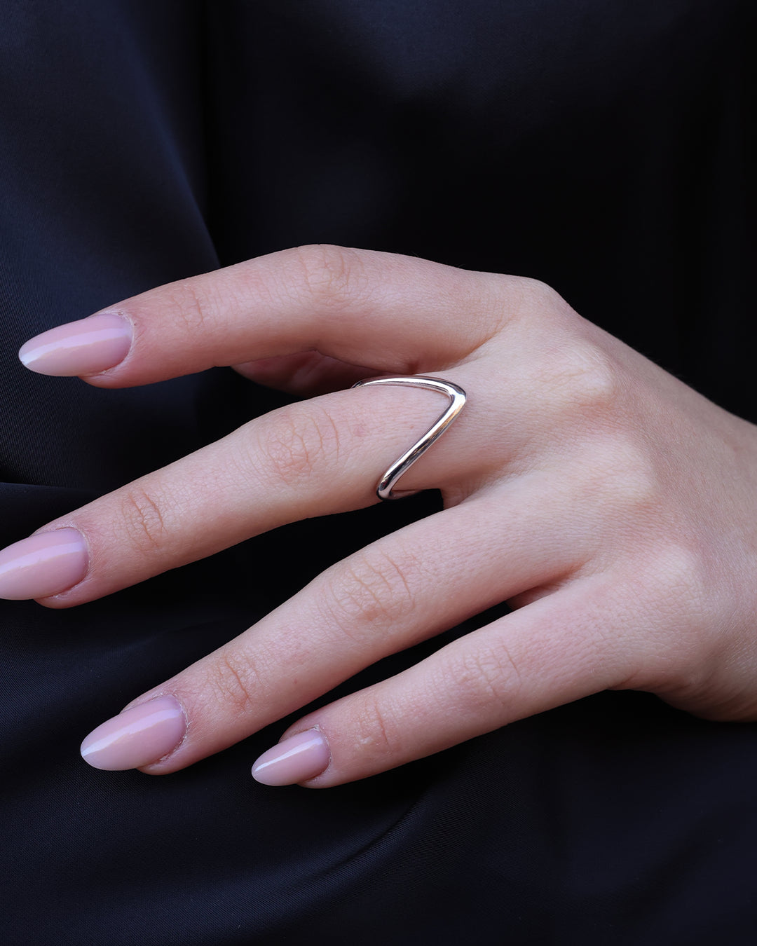 Anillo Plateado Haze