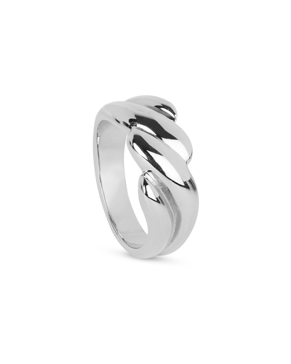 Anillo Plateado Aurora