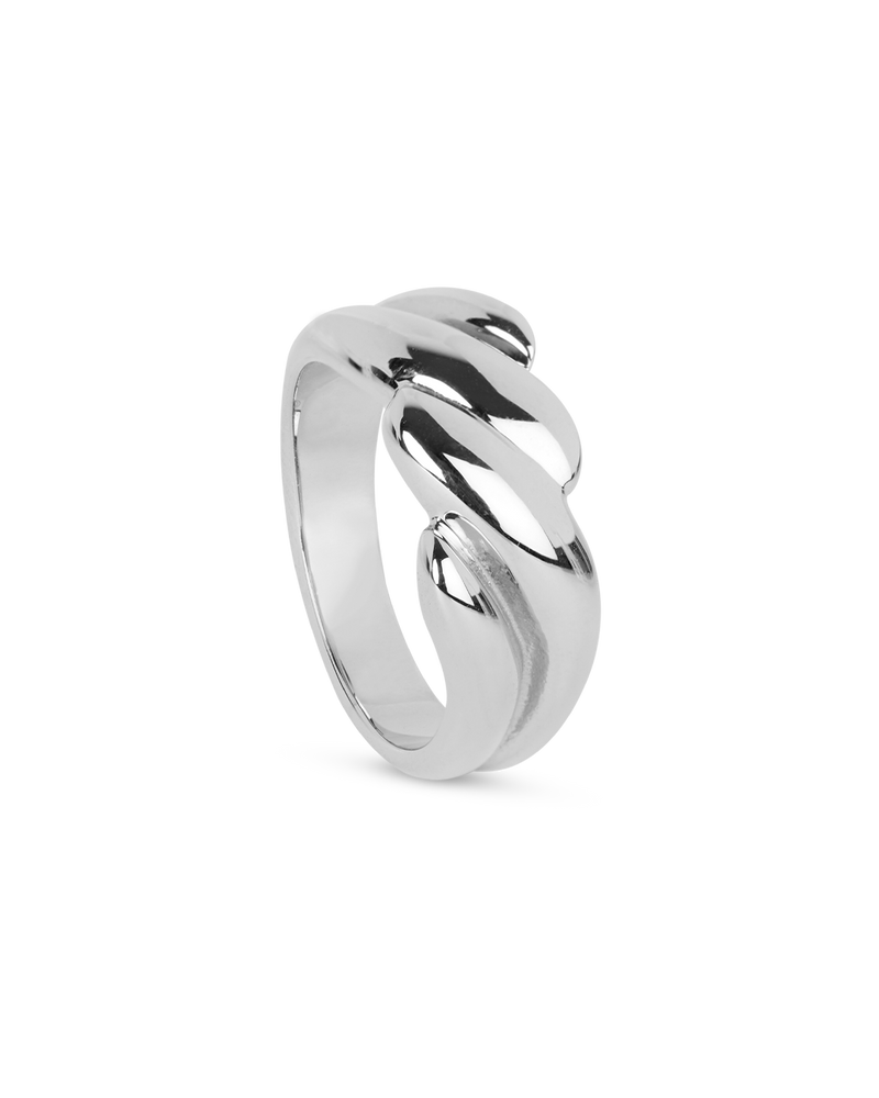 Anillo Plateado Aurora