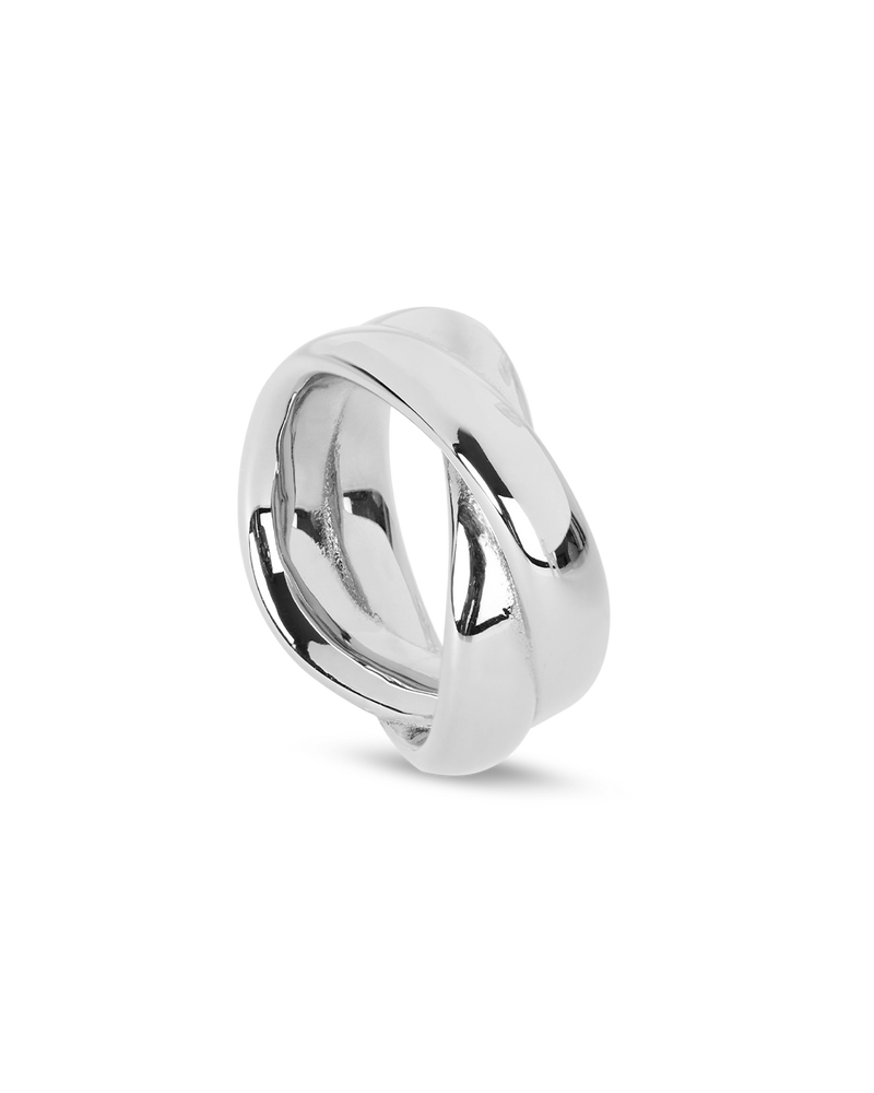 Anillo Plateado Aura