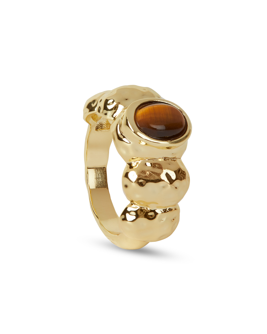 Anillo Ojo De Tigre Brunel