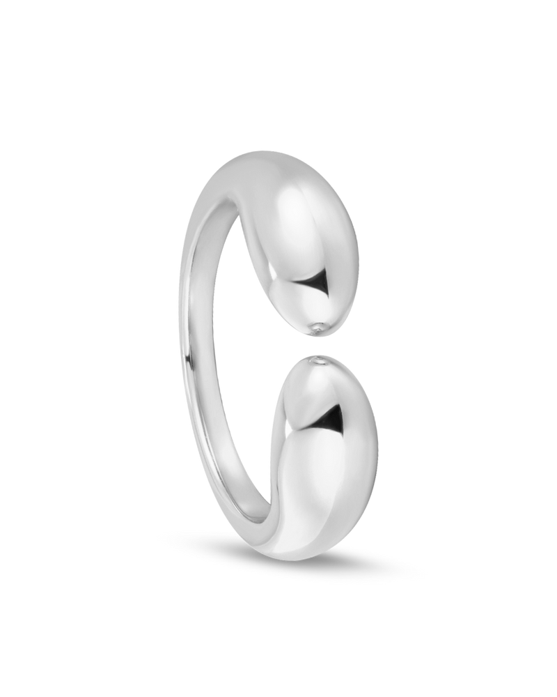 Silver Drop Ring