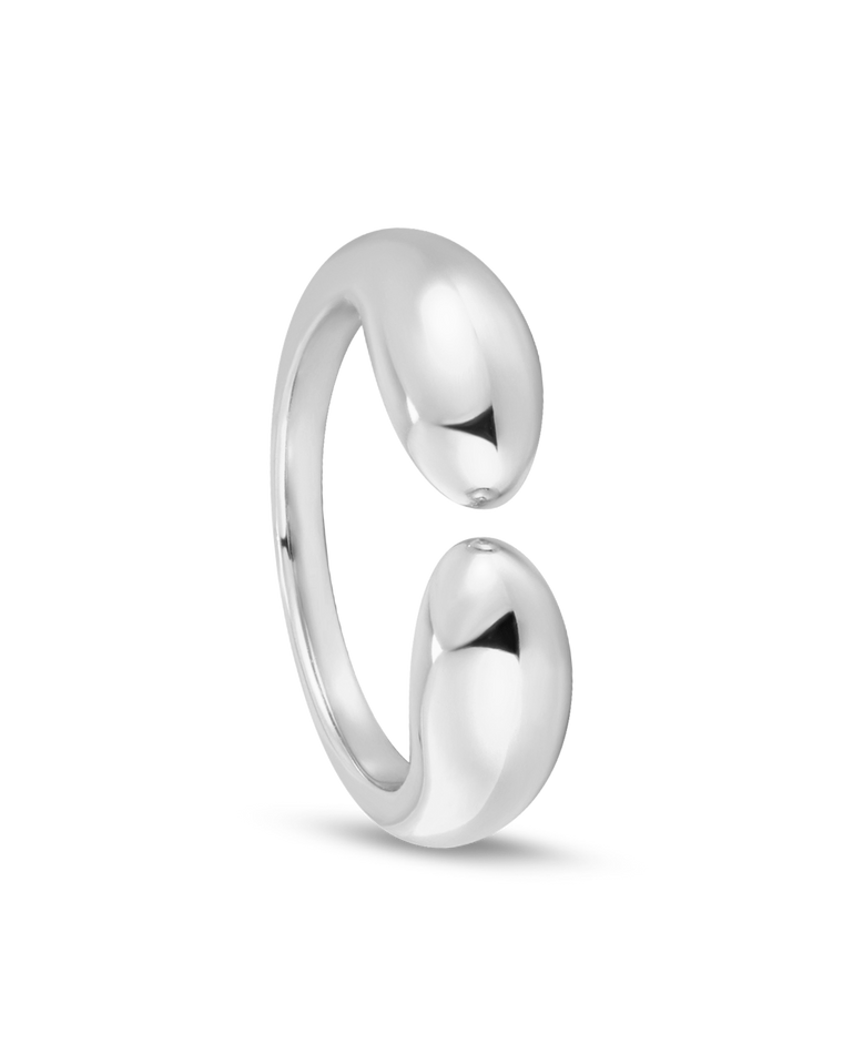 Anillo Drops Plateado