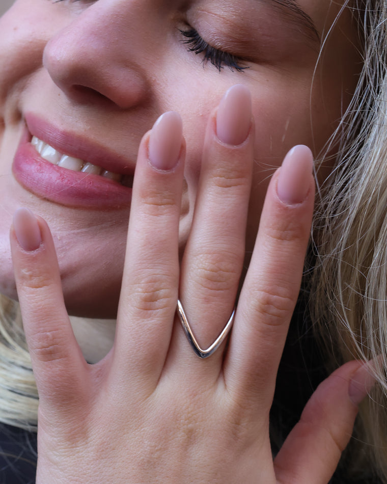 Anillo Plateado Haze