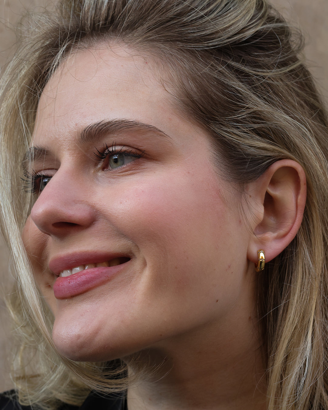 Mist Small Hoops