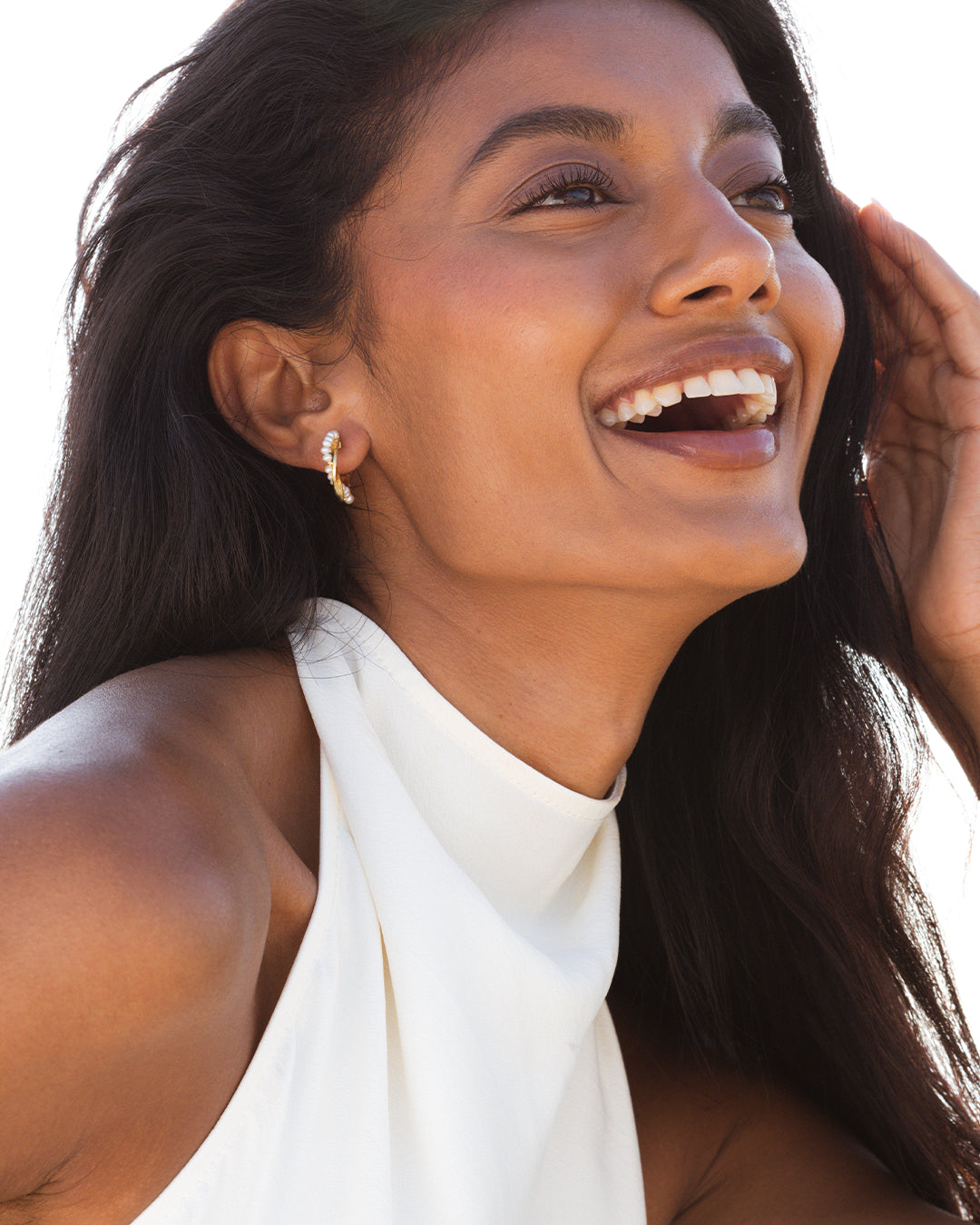Shana Pearl Earrings