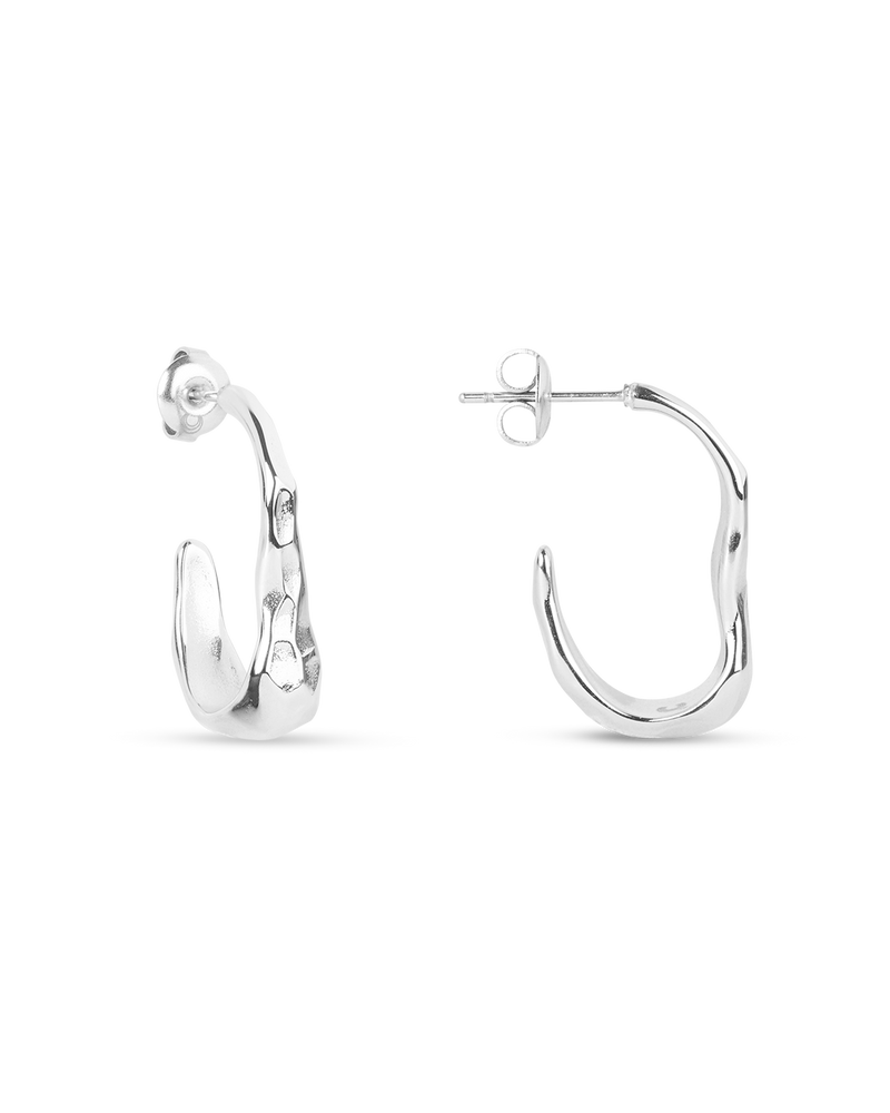 Aurora Silver Earrings