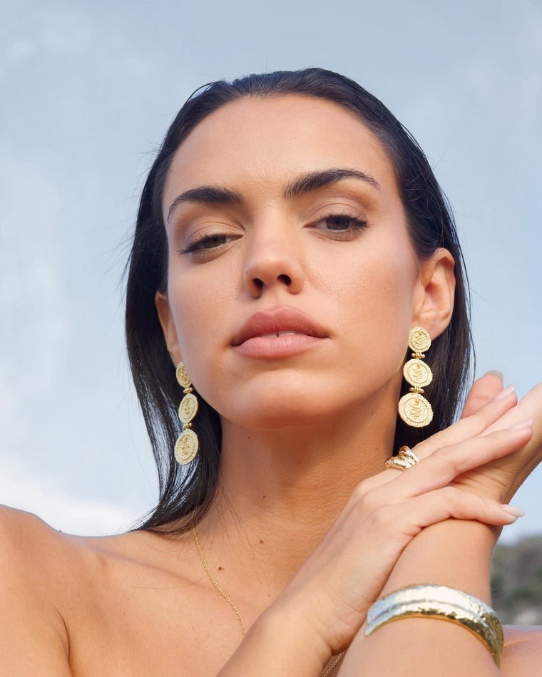 Pendientes Monedas Mut