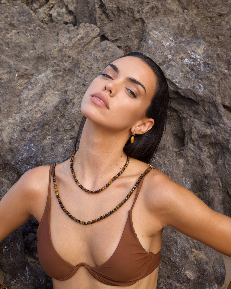 Collar Ojo De Tigre Brunel