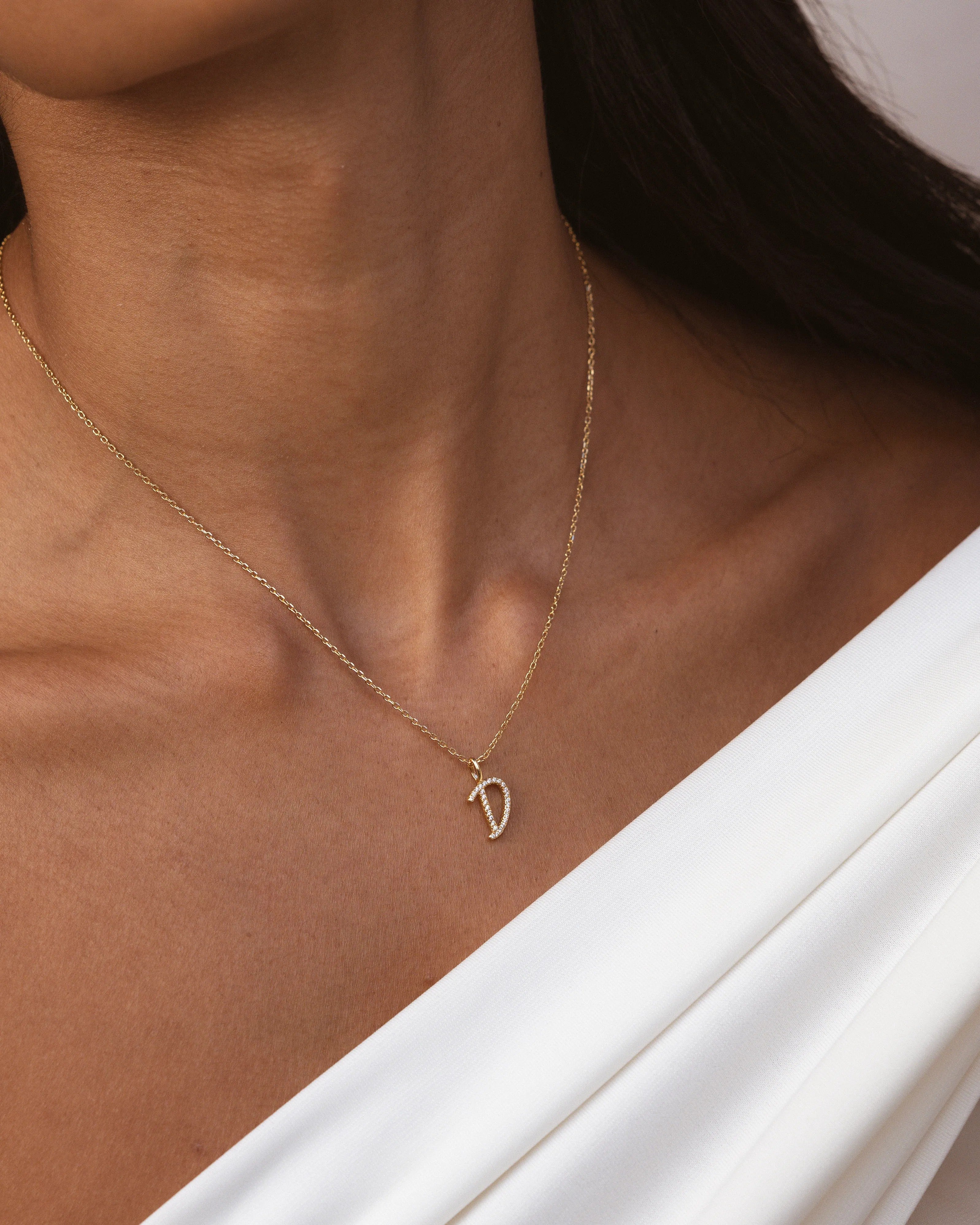 Letter D Necklace