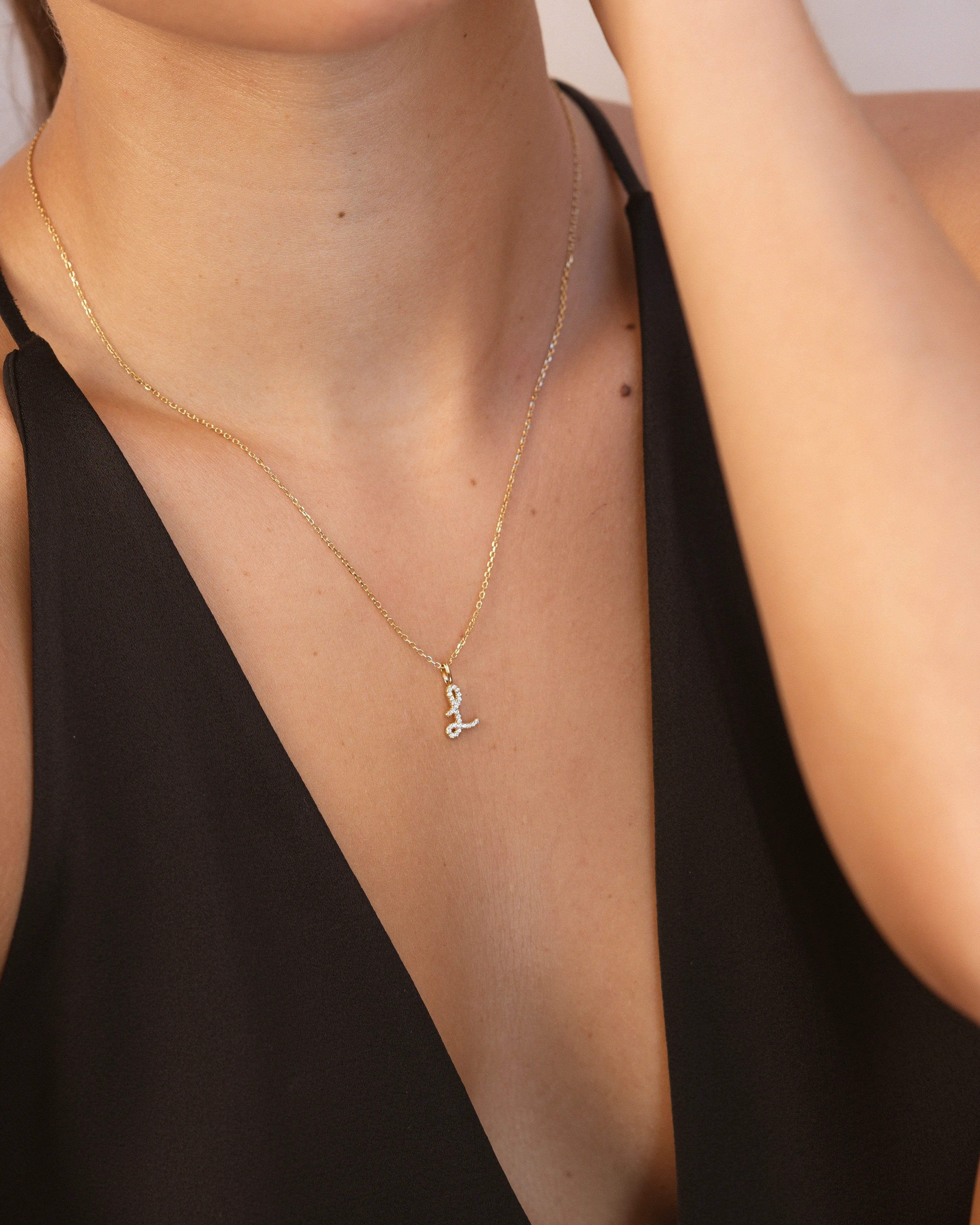 Letter L Necklace