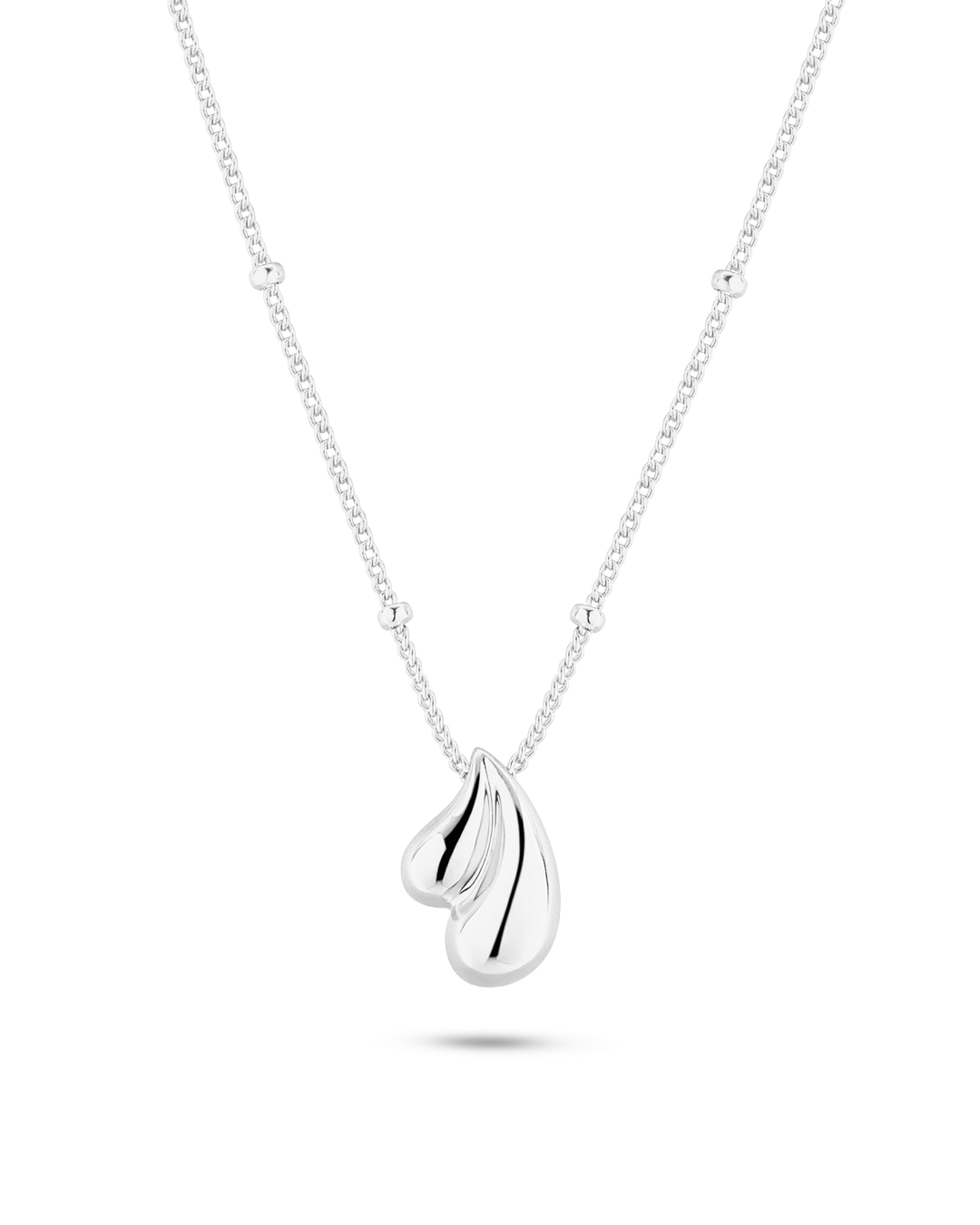 Collar Plateado Marina
