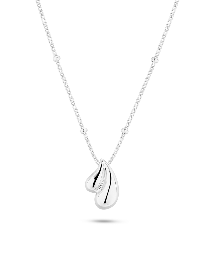 Collar Plateado Marina
