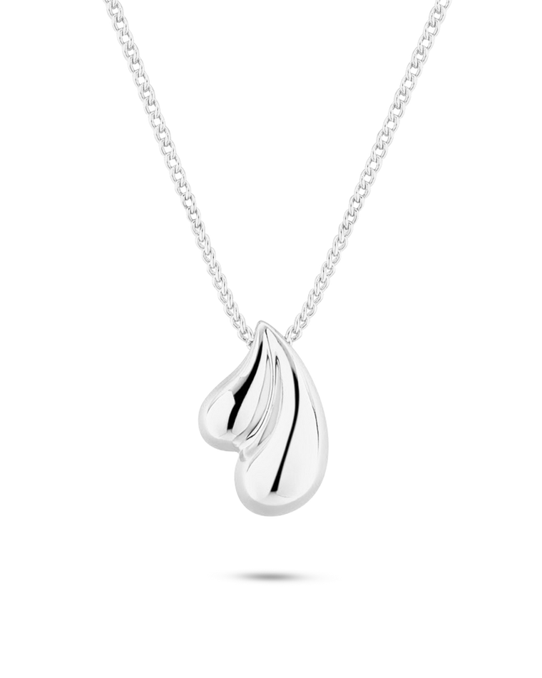 Collar Drops Plateados