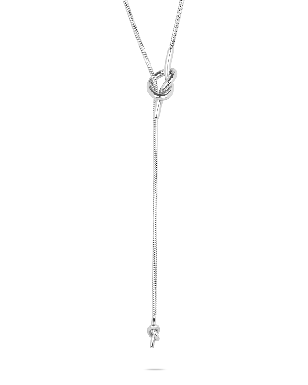 Collar Plateado Aura