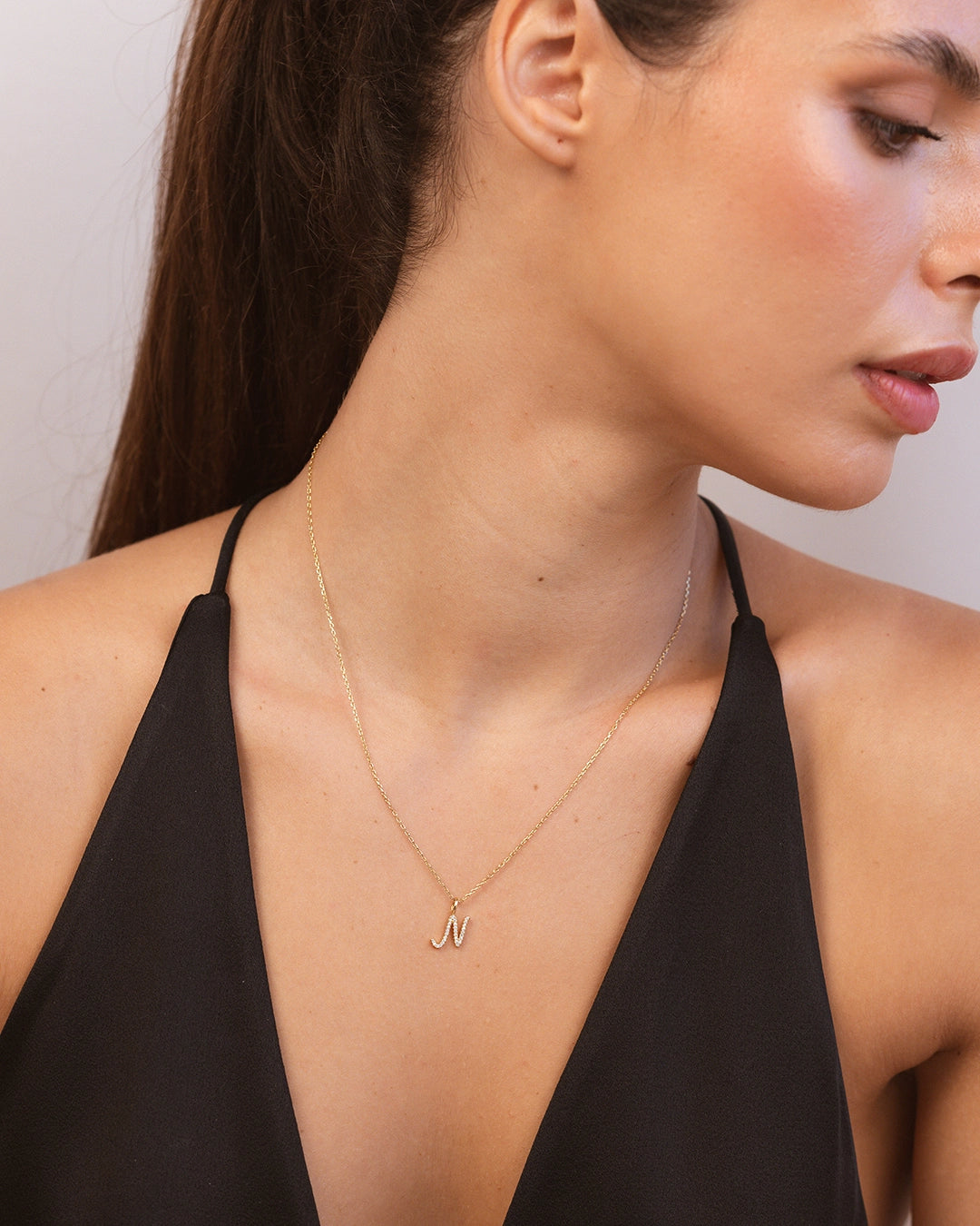 Letter N Necklace