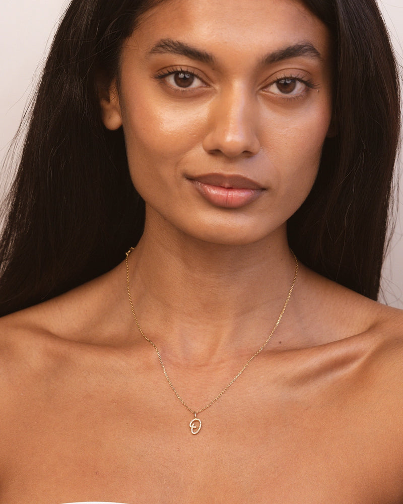Letter O Necklace