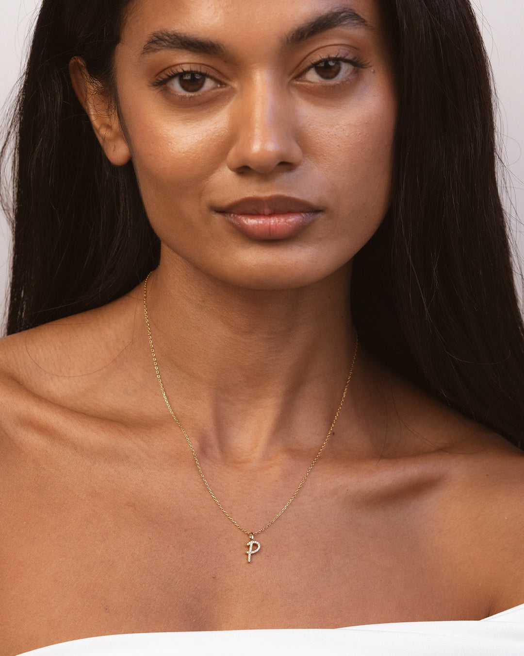 Letter P Necklace