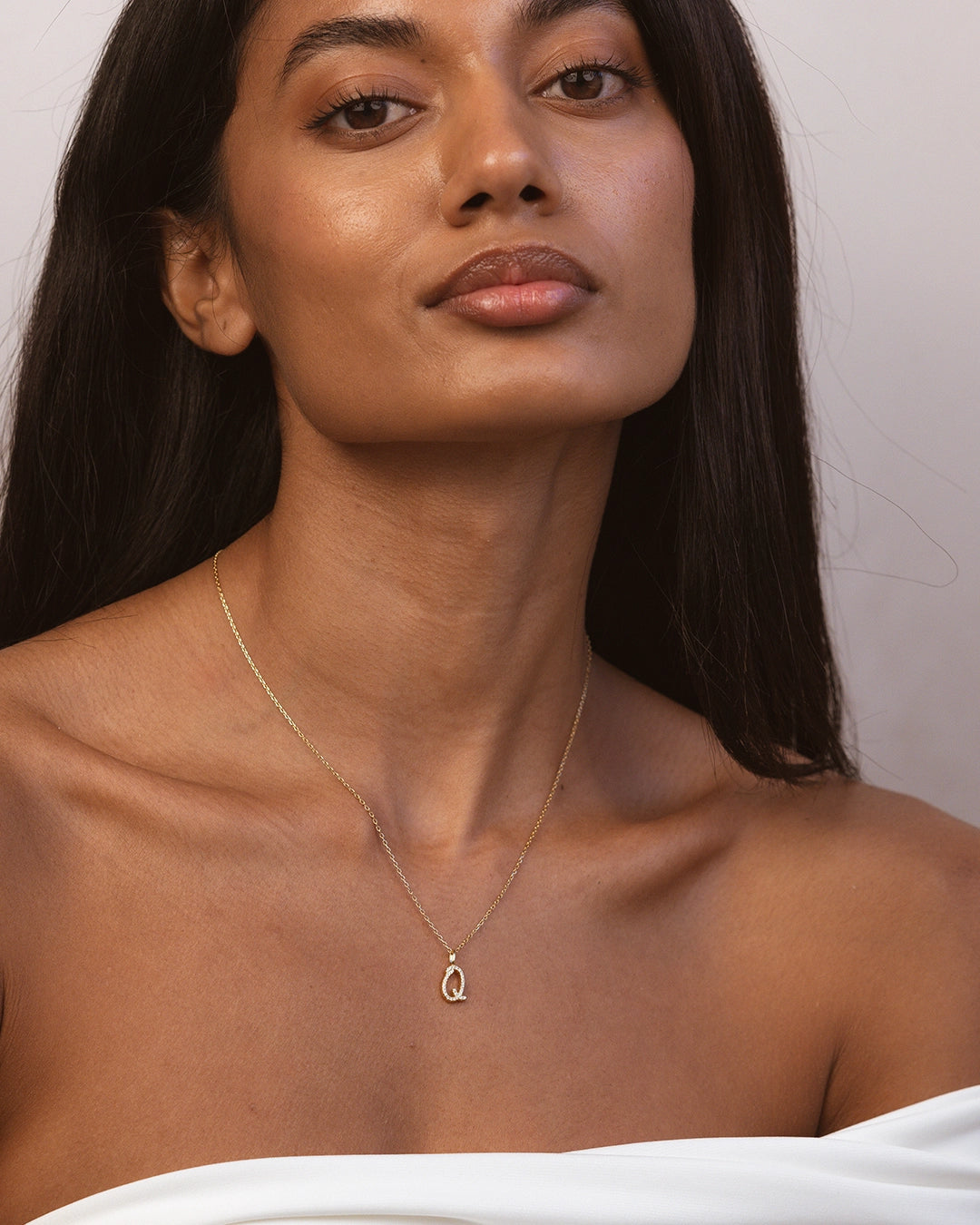 Letter Q Necklace