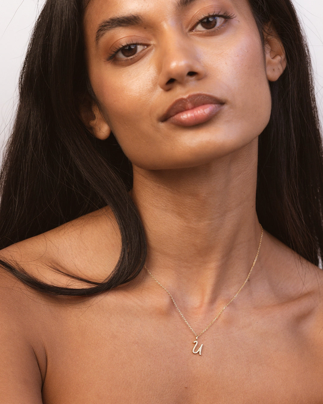 Letter U Necklace