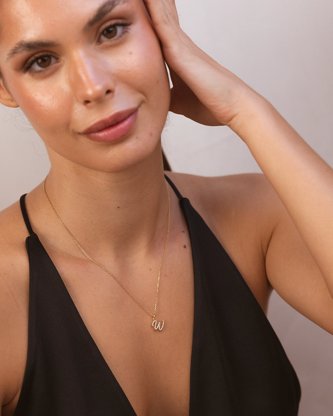 Letter W Necklace