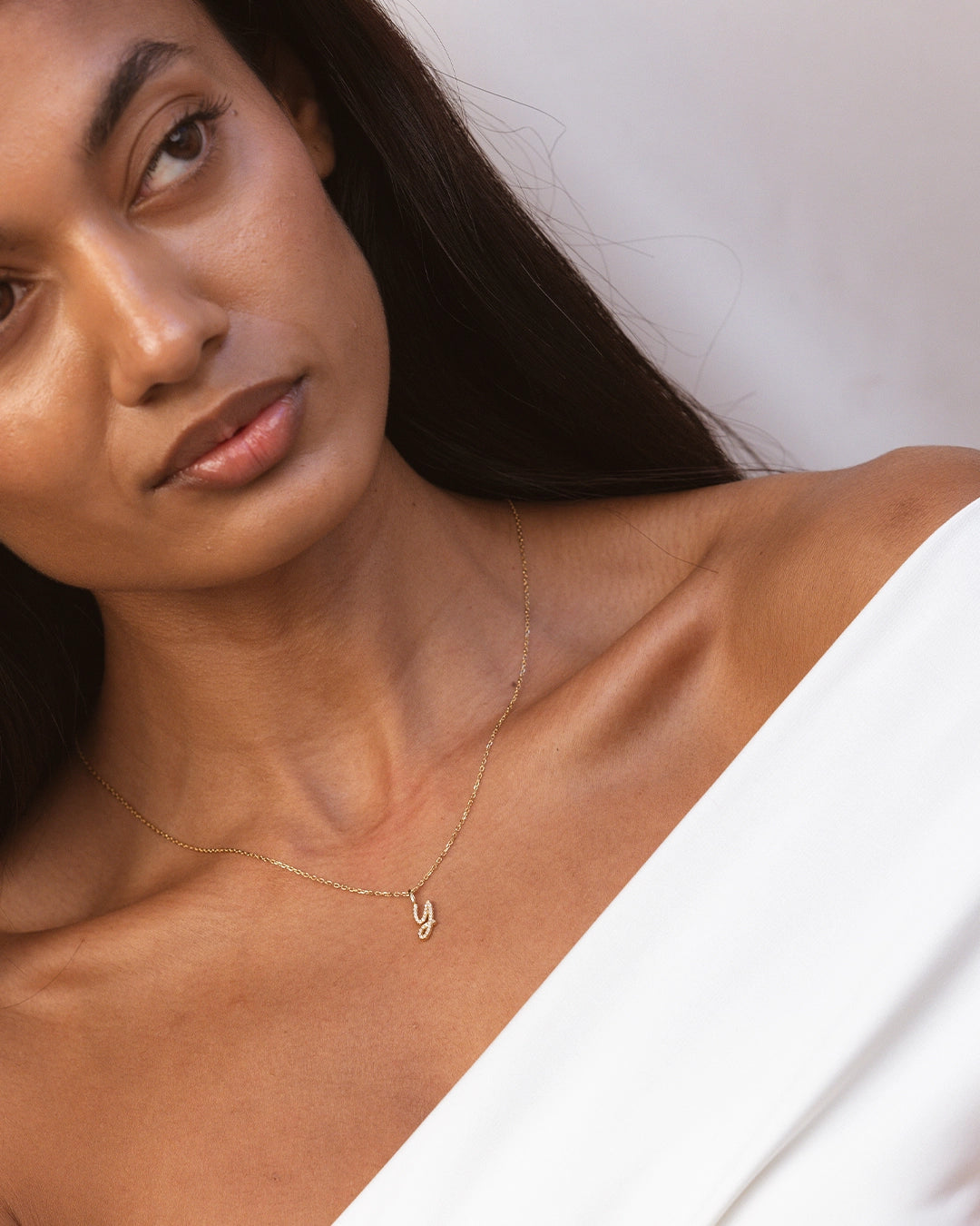 Letter Y Necklace