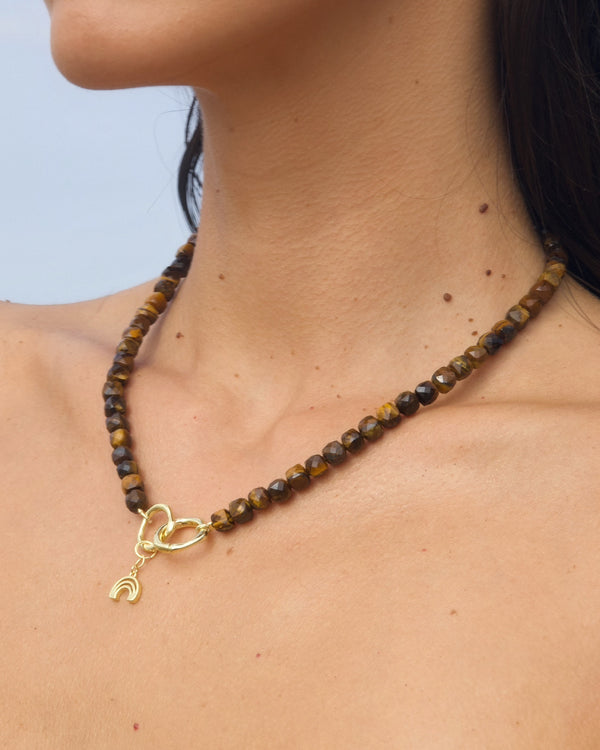 Collar Ojo De Tigre Brunel