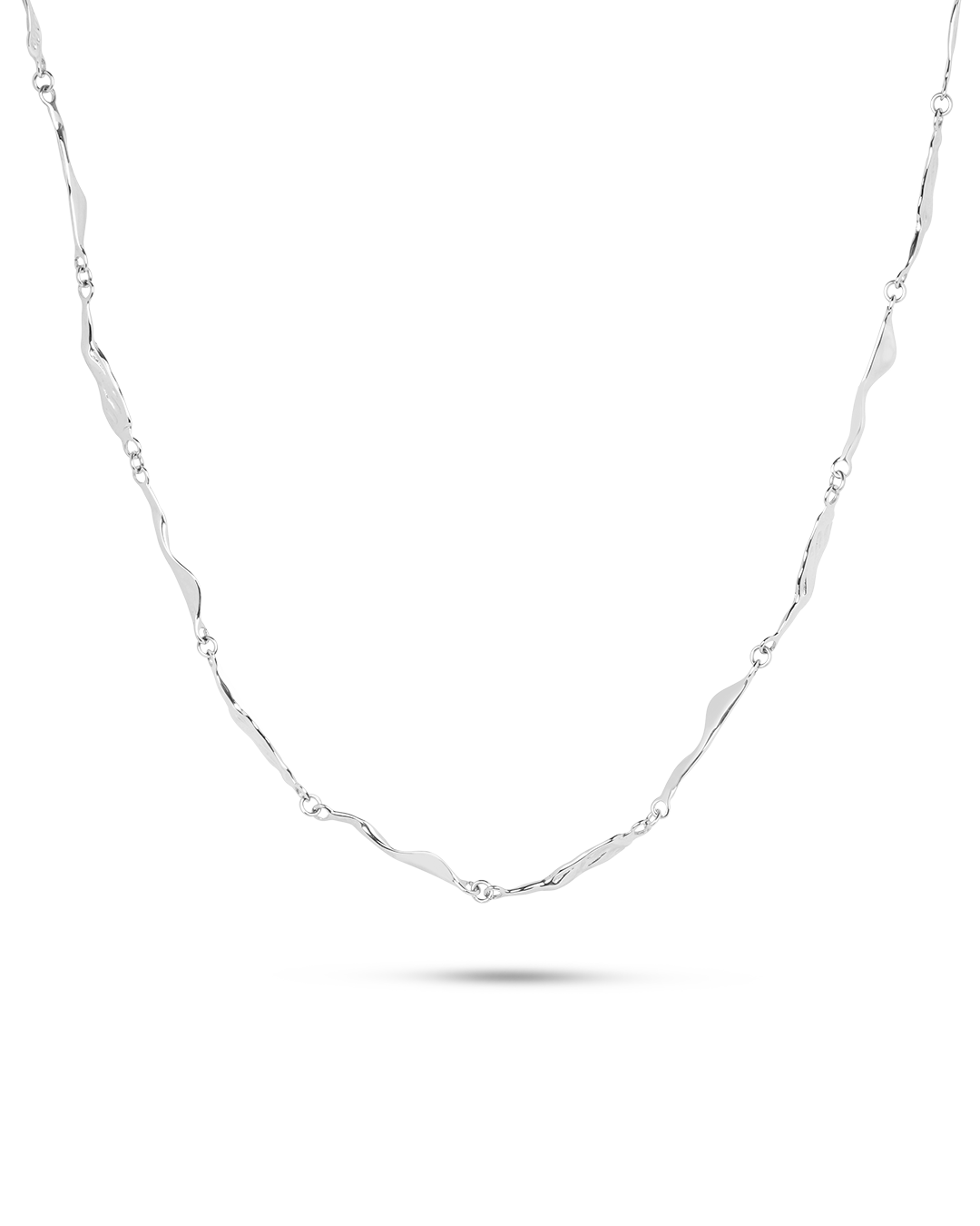 Collar Plateado Aurora