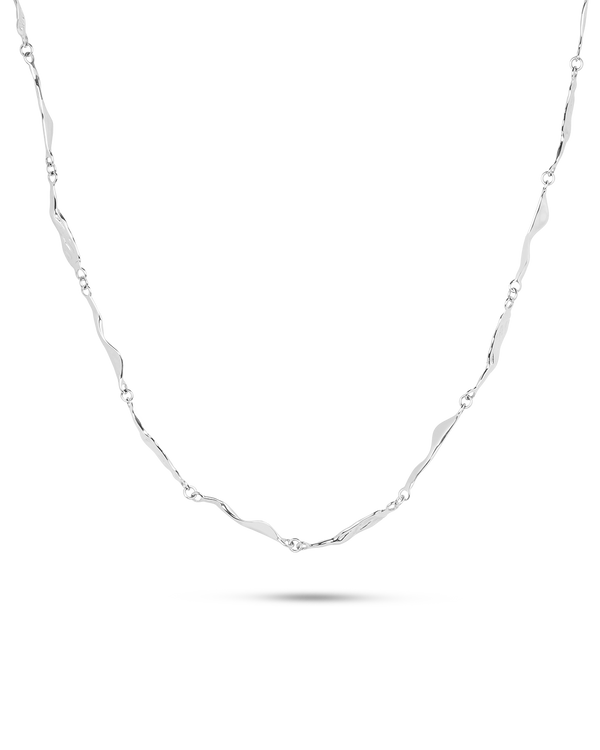 Collar Plateado Aurora