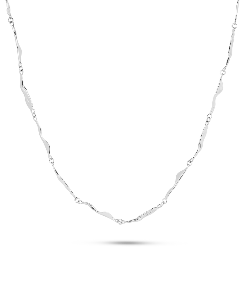 Collar Plateado Aurora
