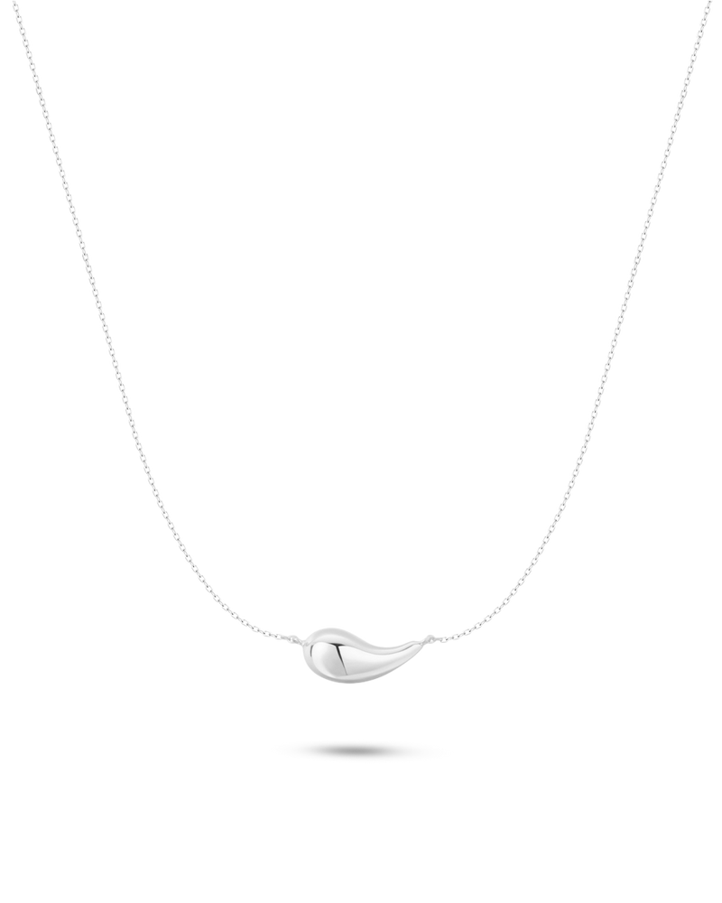 Silver Lacrima Necklace