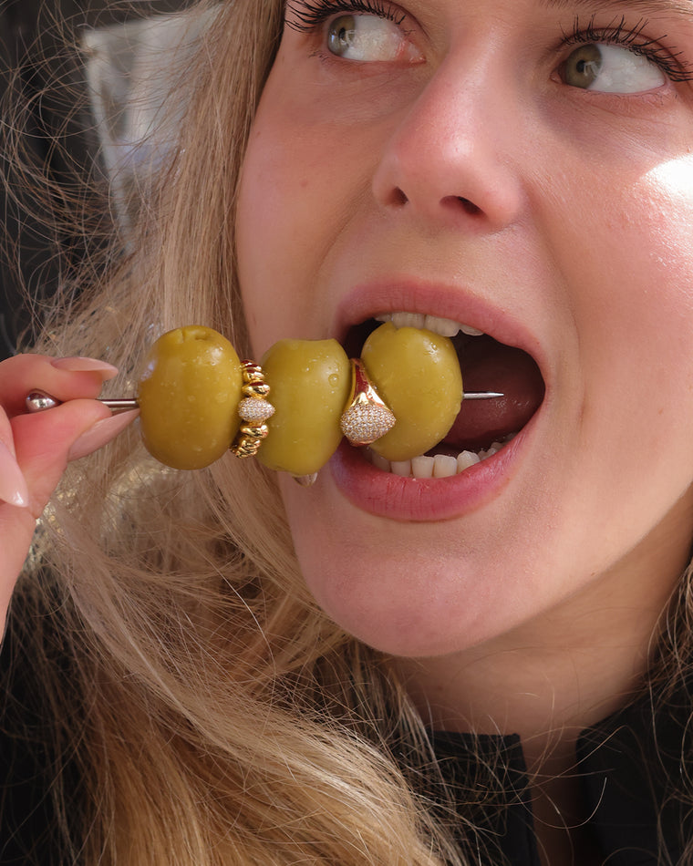 Anillo Circonitas Plateado Mist