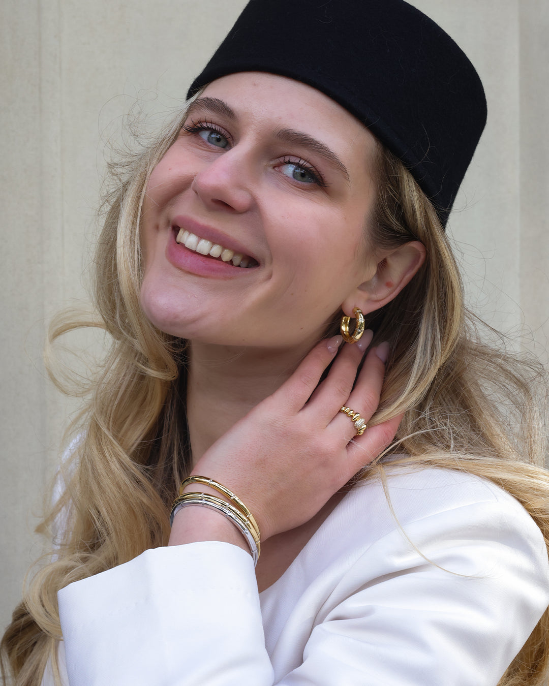 Brazalete Mist Plateado