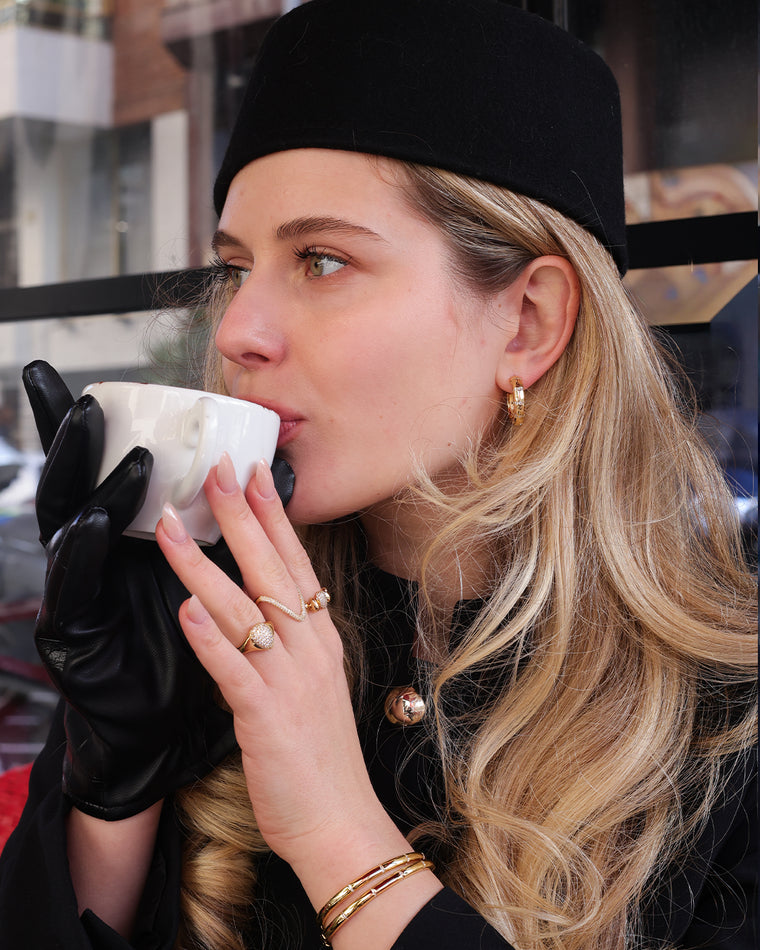 Anillo Circonitas Plateado Mist