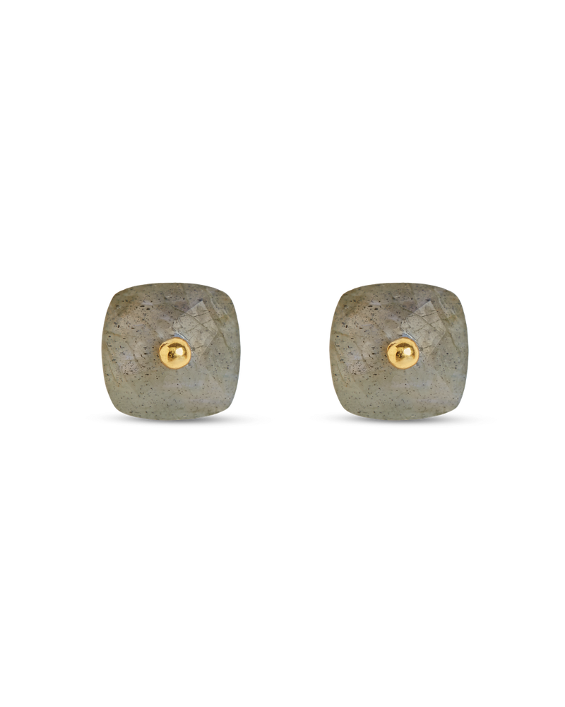 Nude Labradorite Earrings