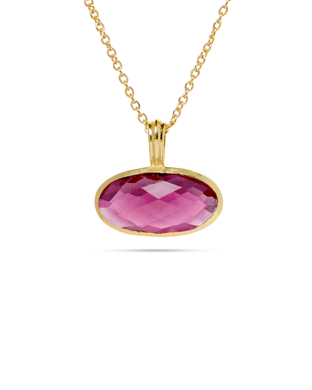 Bauzi Pink Tourmaline Pendant