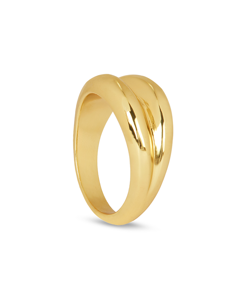 Anillo Dorado Horizon Captura la magia de las olas MURONA