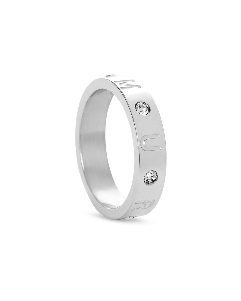 Anillo Plateado Iconic