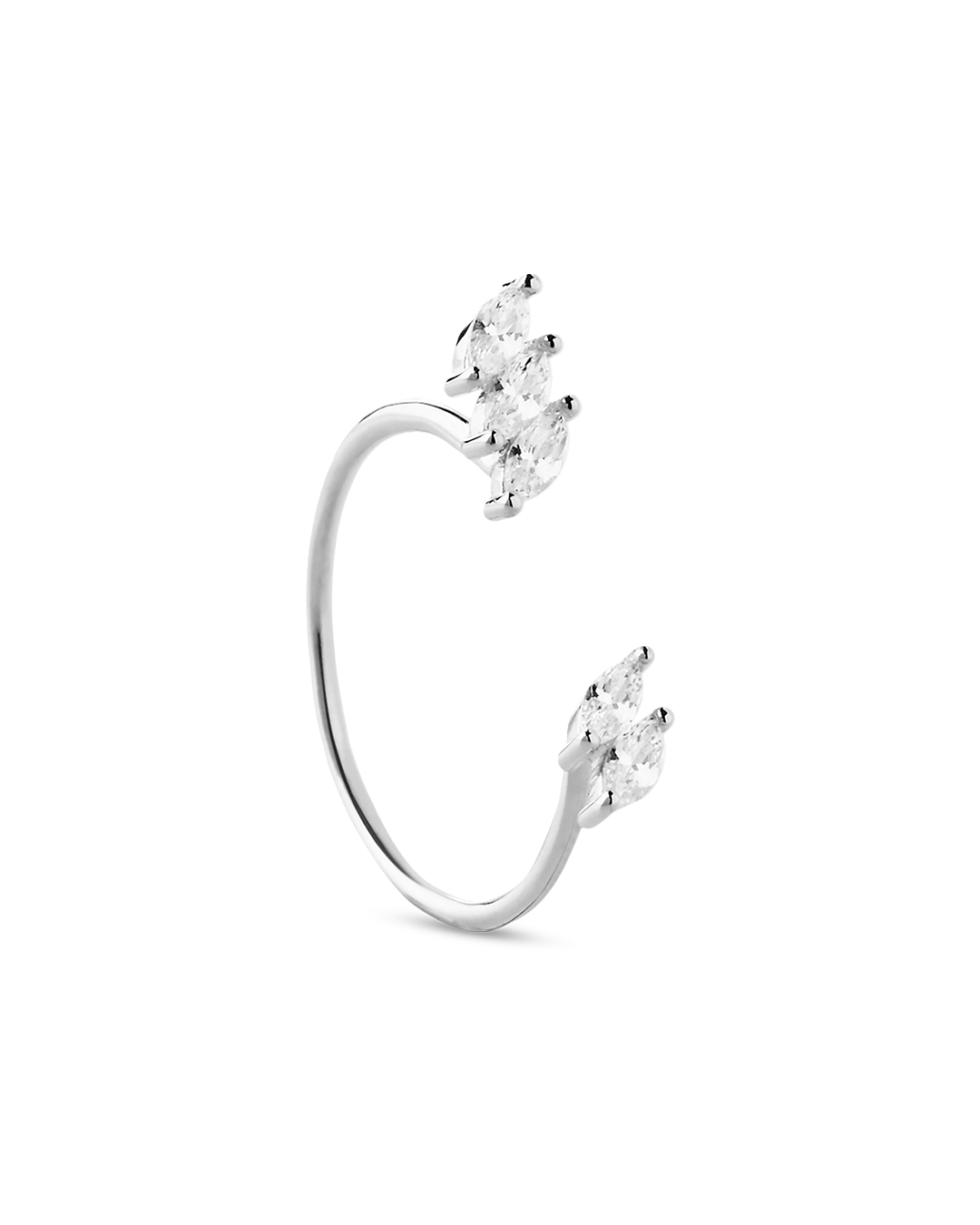Jo Silver Zirconia Ring