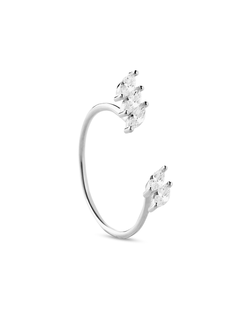 Jo Silver Zirconia Ring