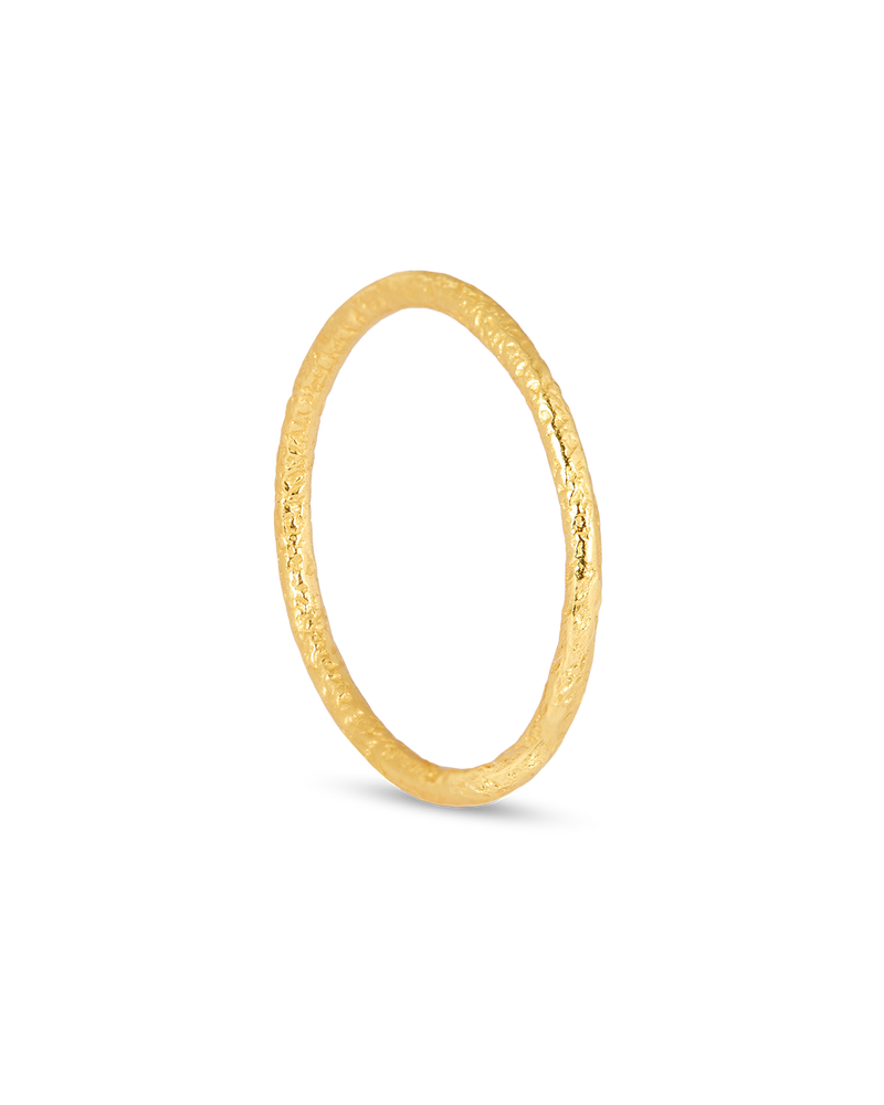 Golden Tress Ring - Smooth