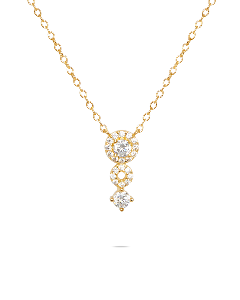 Air Zirconia Necklace