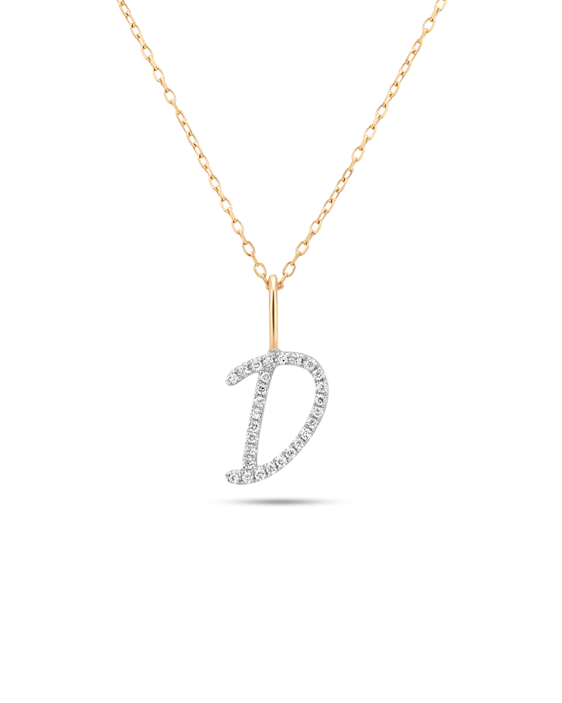 Letter D Necklace