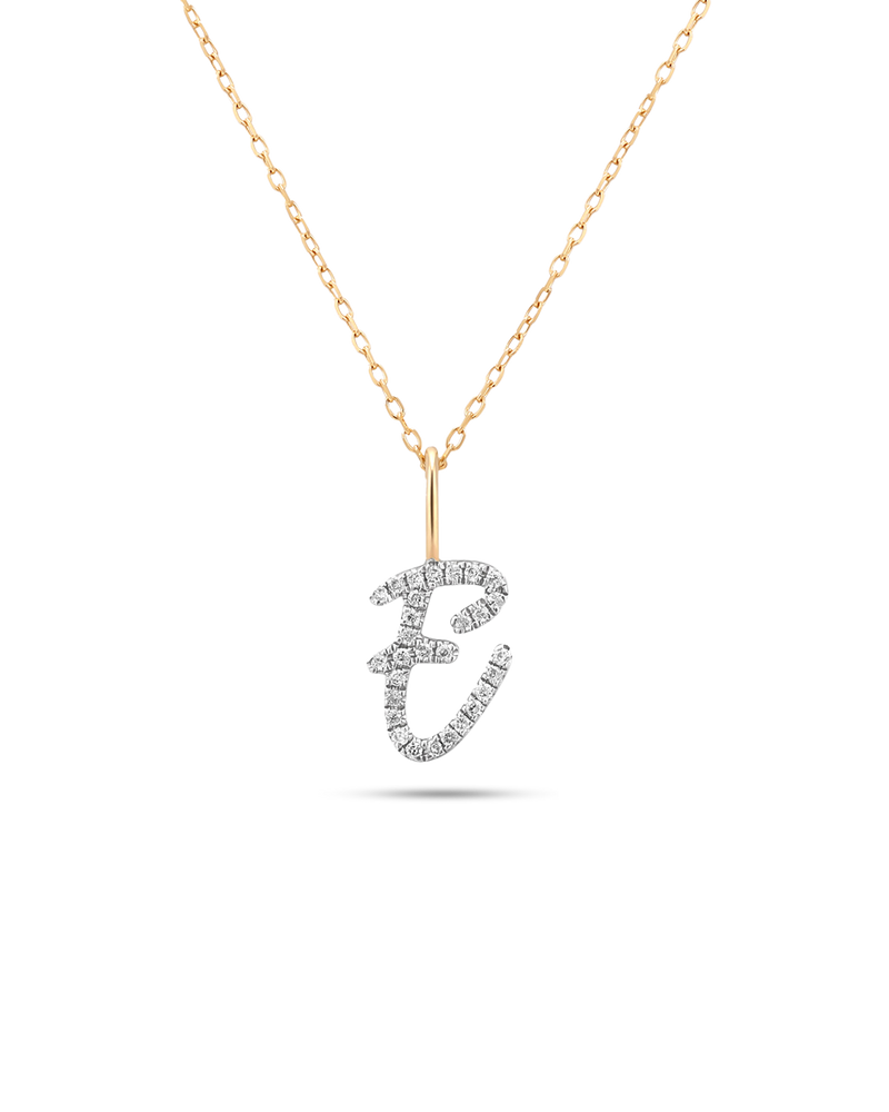 Letter E Necklace