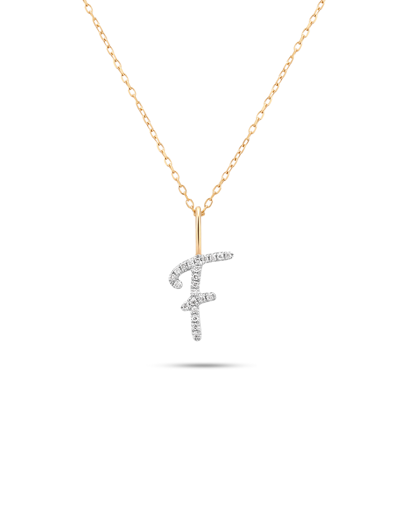Letter F Necklace